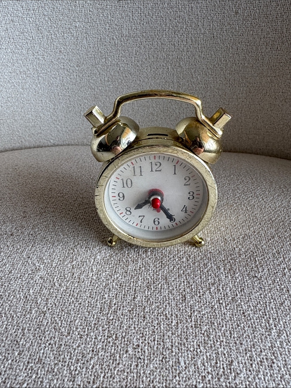 VTG 1999 Acme China twin-bell alarm clock refrigerator magnet
